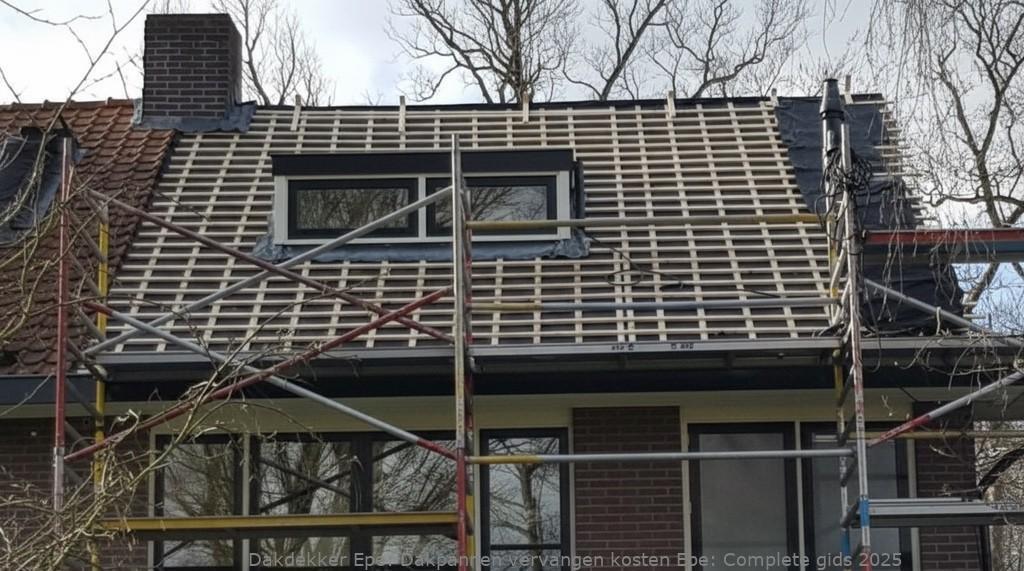 Dakpannen Vervangen Kosten Epe
