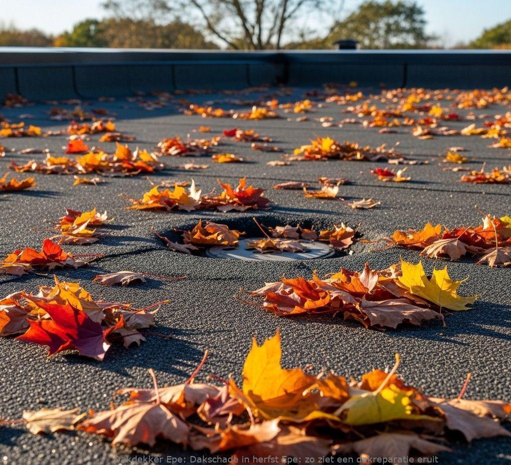 Dakschade In Herfst Epe